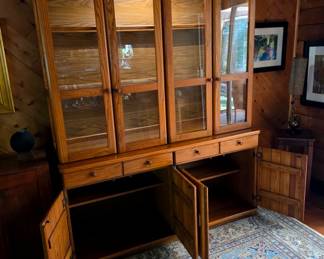 Oak Hutch