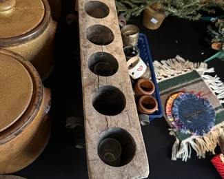 Sugar mold candle holder