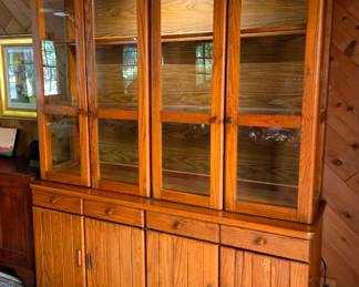 Oak Hutch
