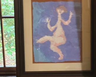 framed abstract art