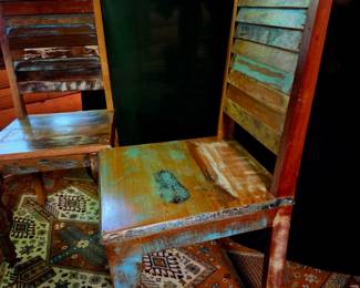 Indian Shutter Chairs