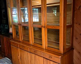 Oak Hutch