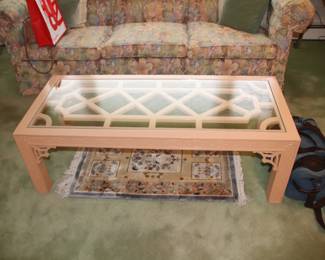 Lattice Work Coffee Table 