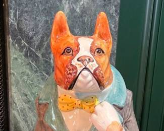 RARE Italian ceramic model of Doctor Boxer, just one of 12 figures in the special edition series ‘St Mary Mead’, released by the Belle Epoque ceramics company in Veneto, Italy.