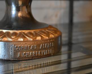 2 French Urns by Alfred Corneau a Charleville