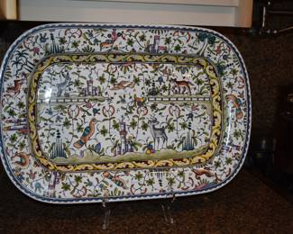 Williams Sonoma Provence Hand Painted Serving Platter
