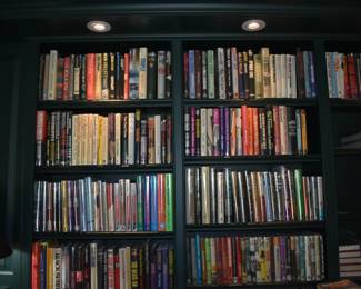 Shelves of First Edition Books