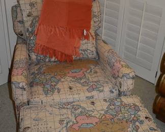 Wanderlust Chair & Ottoman