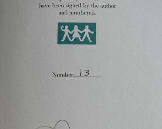 SET 1/3: Signed, Limited Release of Paper Doll by Robert B. Parker. 

Of this first edition of
PAPER DOLL
one hundred thirty-five copies, specially bound, have been signed by the author and numbered.

Number 13