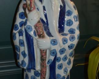 Shou Lao (also known as Shouxing), the Chinese God of Longevity.