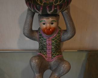 Chinese Porcelain Famille Rose Monkey