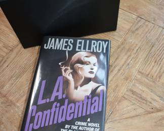 SET: Signed Limited Release First Editions of L.A. Confidential by James Ellroy.