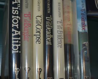 Signed First Edition Sue Grafton Novels