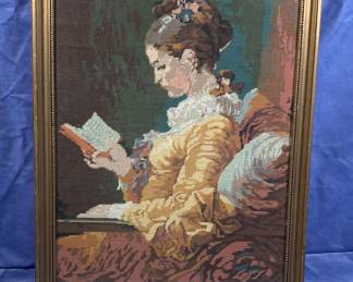 Degas in needlepoint