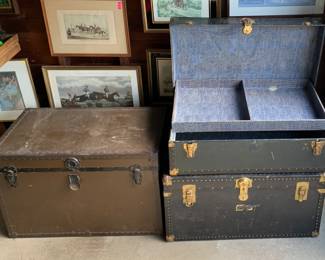 Small to large trunks. No nasty smells. Perfect for storage, blankets, or end/coffee tables!