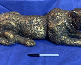 Bronzed ceramic