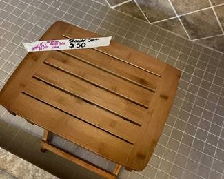 Heavy sturdy shower seat $50