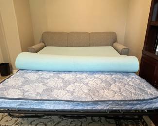 Sofa Bed with new mattress and pad