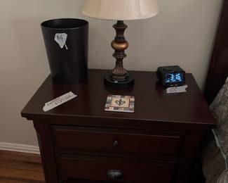 Traditional night stands $125 each. 3 way touch lamp with usb ports $30 each. 