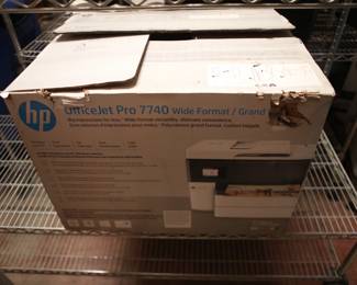 HP OFFICE JET PRO 7740 WIDE FORMAT PRINTER IN ORIGINAL