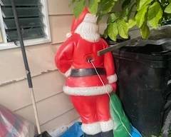 Vintage Blow Mold Santa 
