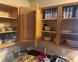 Dishes, cooking, baby bottles