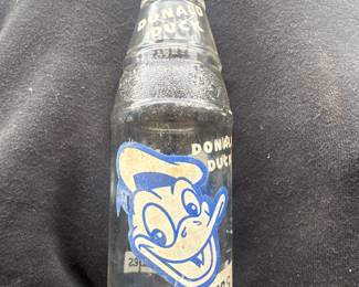 Donald Duck collectible bottle 