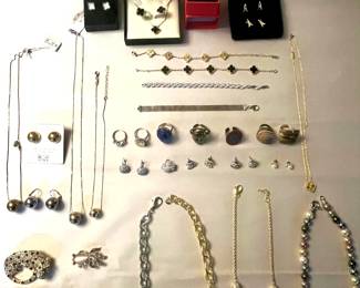 Collection of jewelry from around the world.