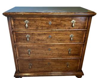 Vintage Hendredon Table With Four Drawers