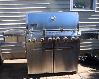 Weber "Summit" Stainless Grill With Cover