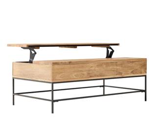 pop up coffee table west elm