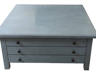 Lorts Coffee Table With 6 Drawers- American Made