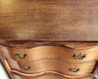 Another Antique Secretary Desk.  Yes, there are two similiar Desks. 