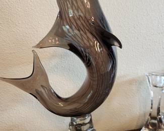 Dolphin Art Glass. 