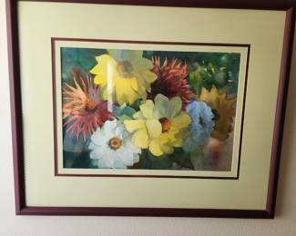 Original Watercolor signed by the Artist. 