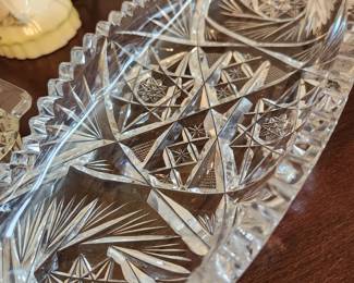 American Brilliant Antique Cut Crystal. 
