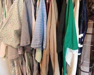 Men's XL Shirts and Jackets. 