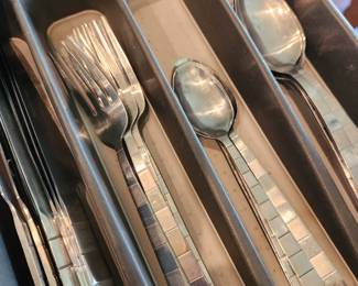 Stainless Steel Flatware. 