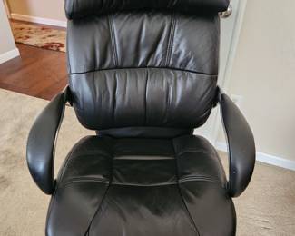 High quality Black Leather Desk Chair. 
