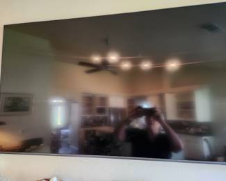 Large Samsung Flat Screen. 