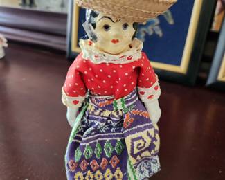 Vintage Folk Art Doll. 