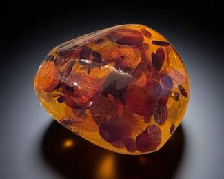 Vintage Amber Brooch