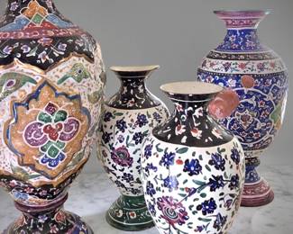 Hand-Painted Metalware from the East