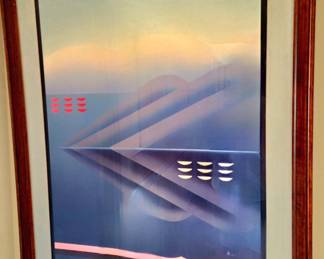 Modern Abstract Lithograph