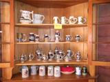 German steins, etc.