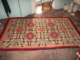 Navajo rug, approx. 4.5'x7'