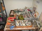 buttons and sewing miscellaneous