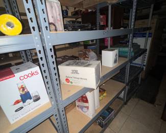 We will be selling all the shelves