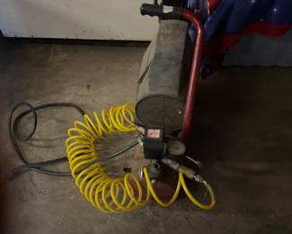 Located inside 2 door attached garage 