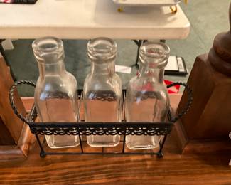 Living room - small jars in holder